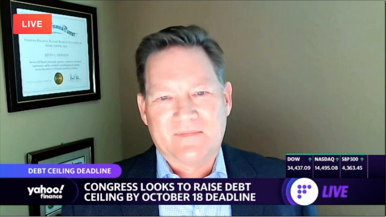 Kevin Swanson on Yahoo Finance: What Investors Should Consider as the Debt Ceiling Deadline Approaches